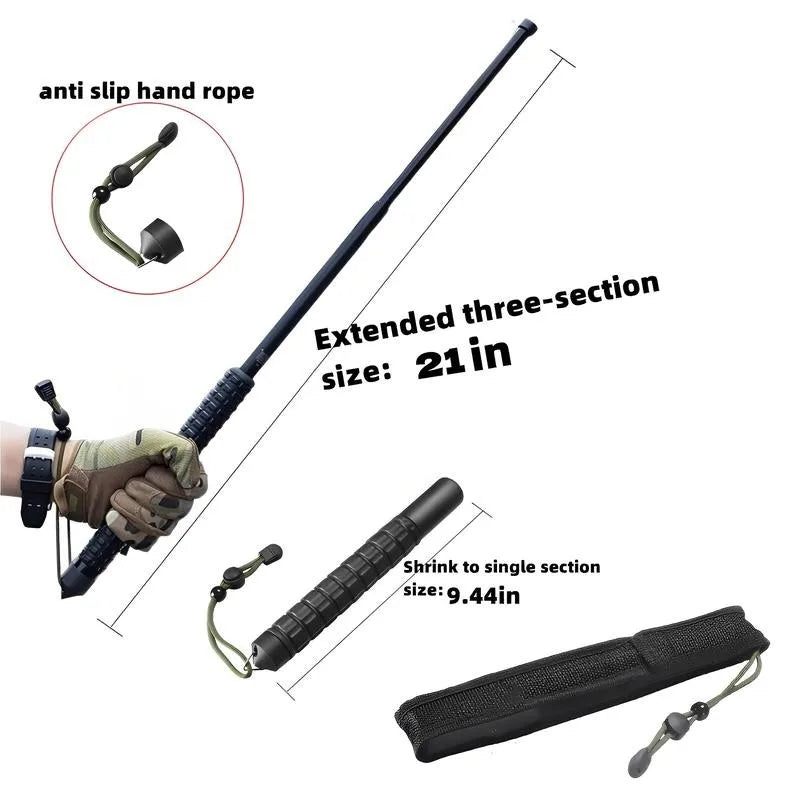 Cane for camping and hiking