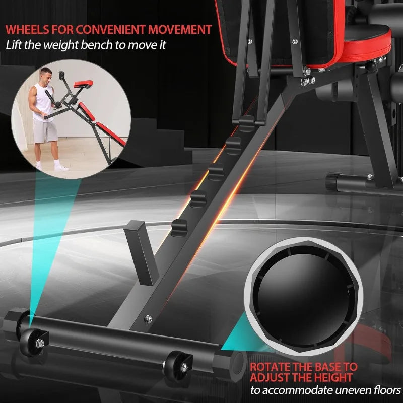 Heavy Duty Workout Adjustable Weight Bench