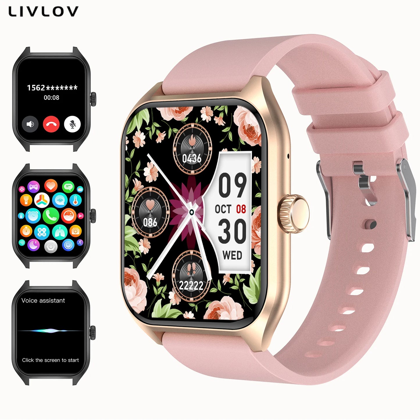 AI Voice Assistant Smart Watch