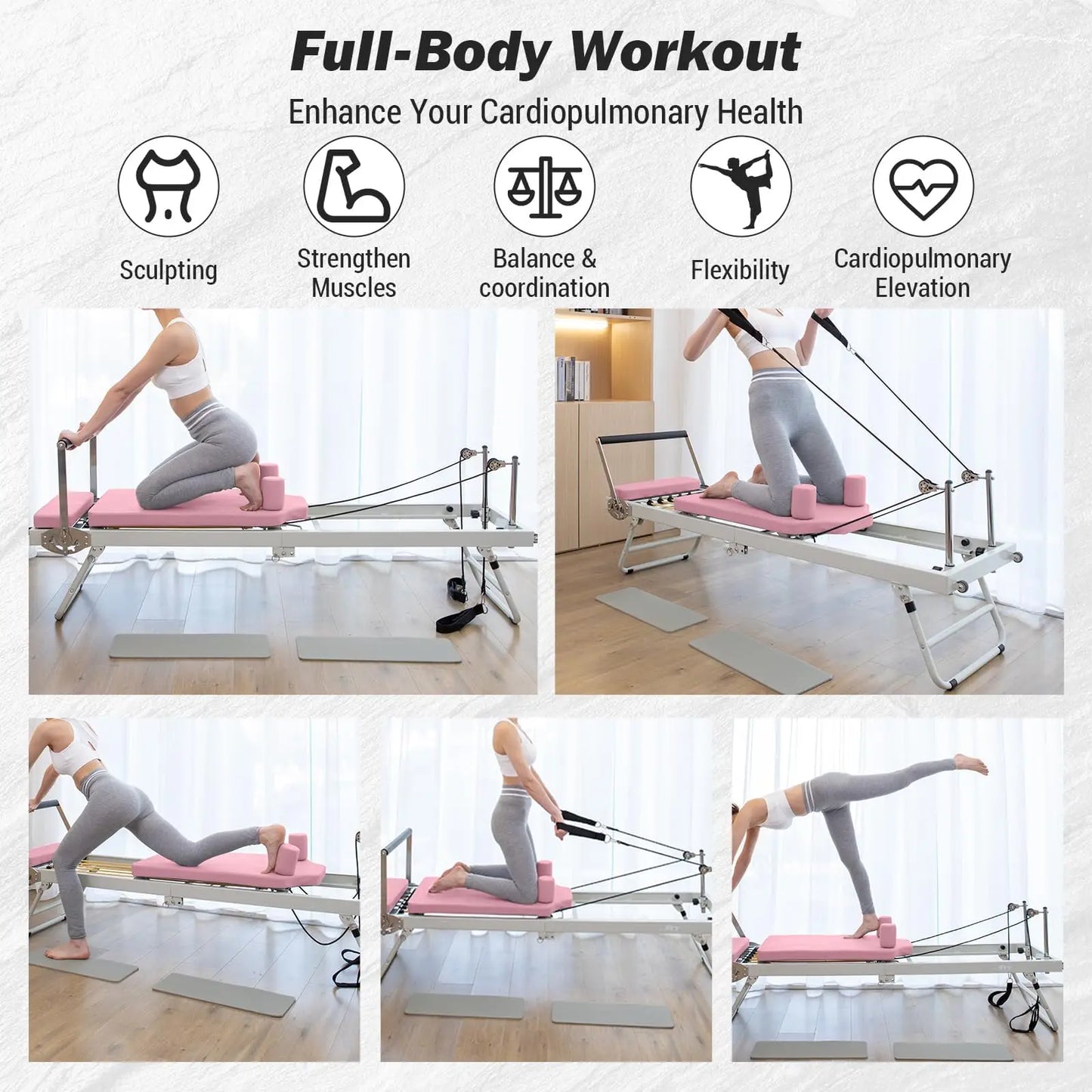 Foldable Pilates Machine