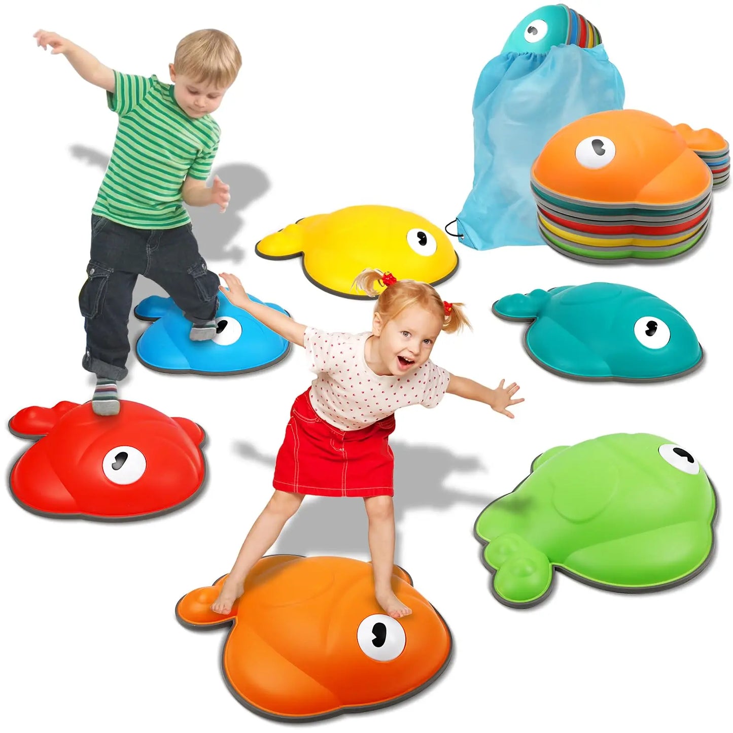 Goldfish Balance Stepping Stones Toddler Obstacle
