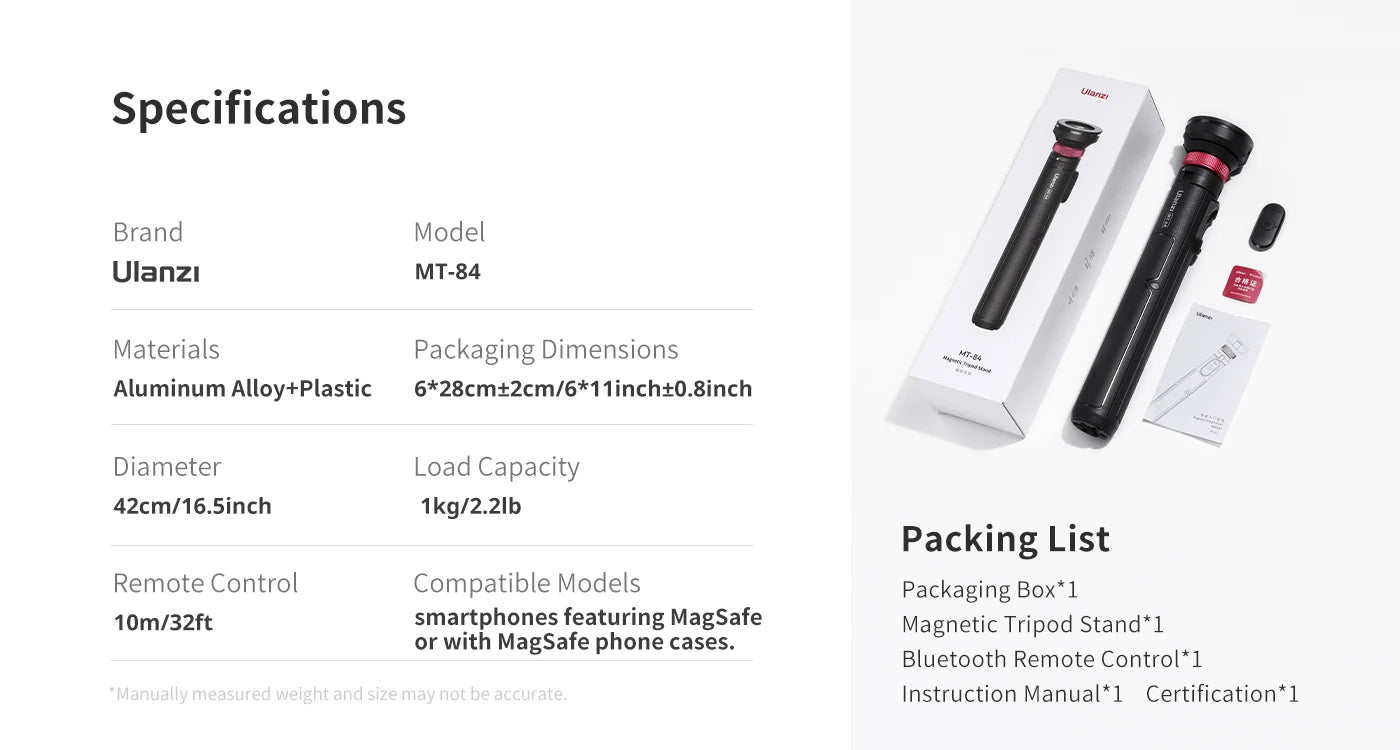 Magsafe Selfie Stick Tripod