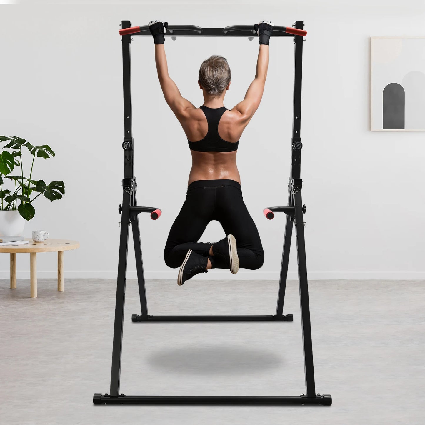 Adjustable Pull-up Height Horizontal Bar