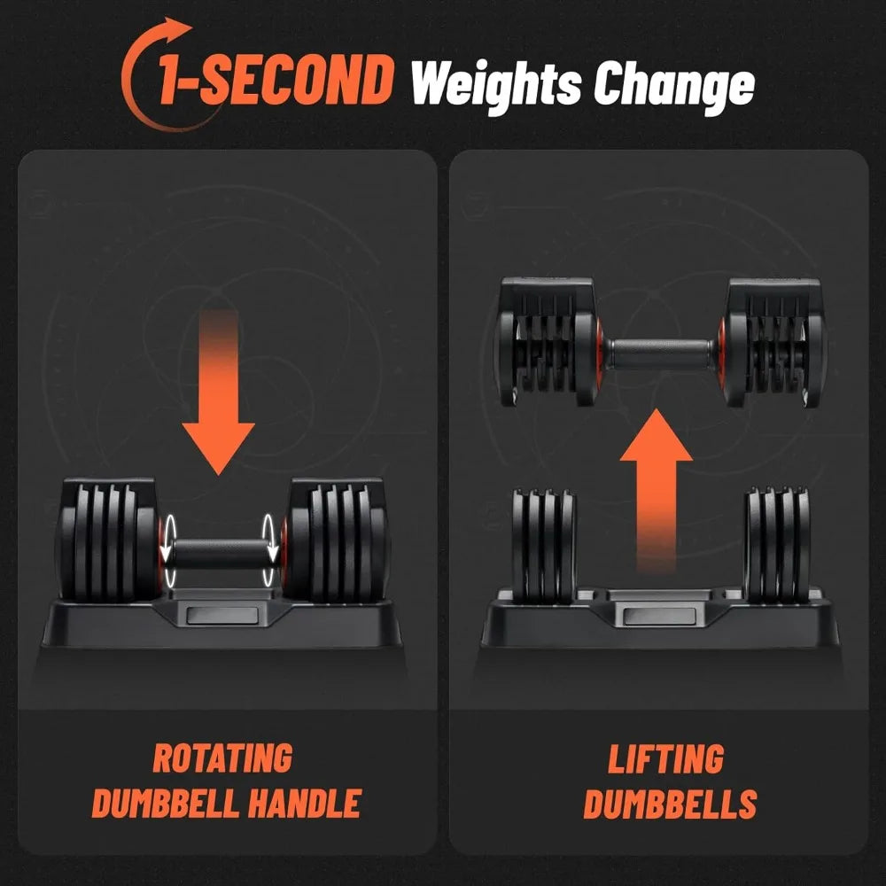 Adjustable Dumbbell Set