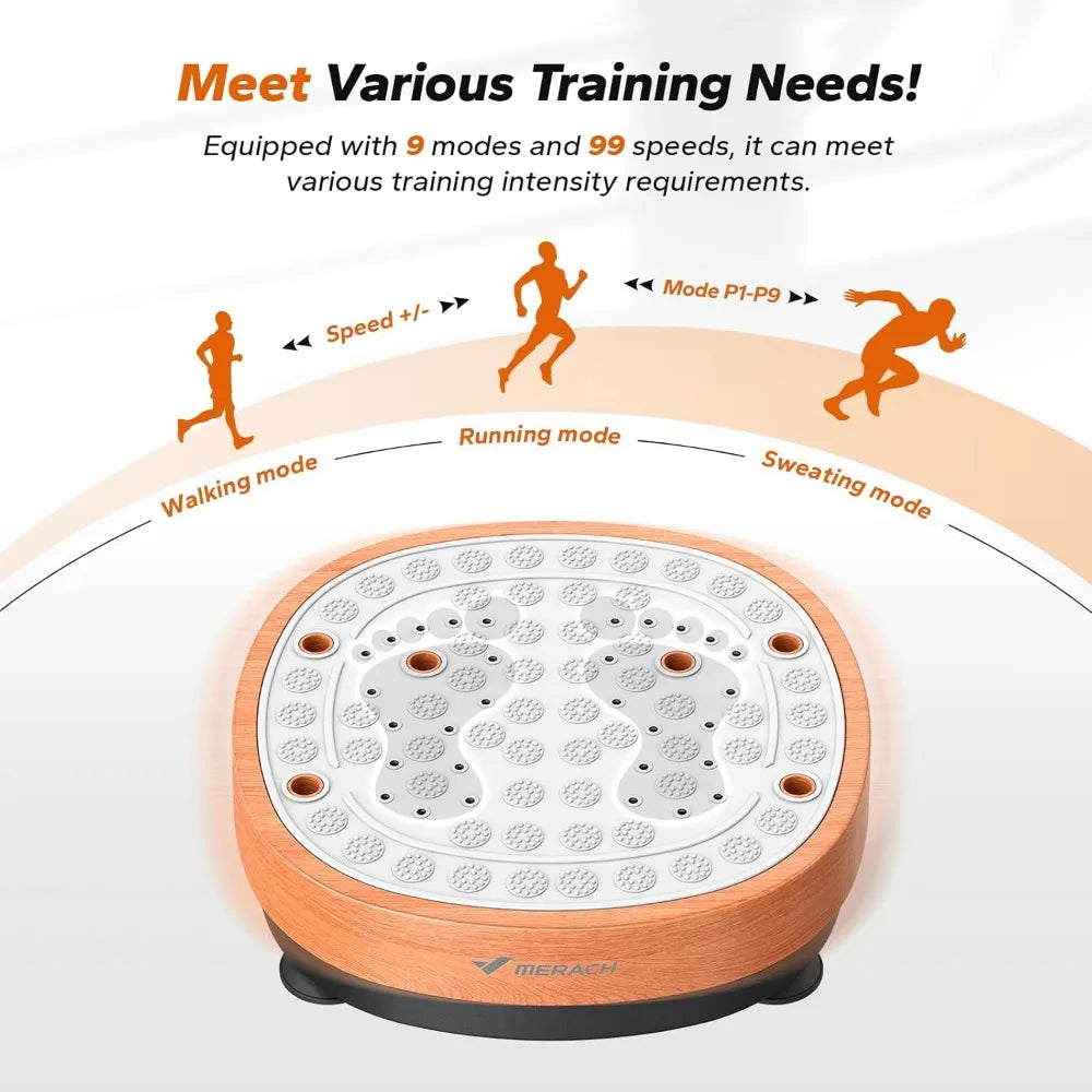Vibrating exercise machine