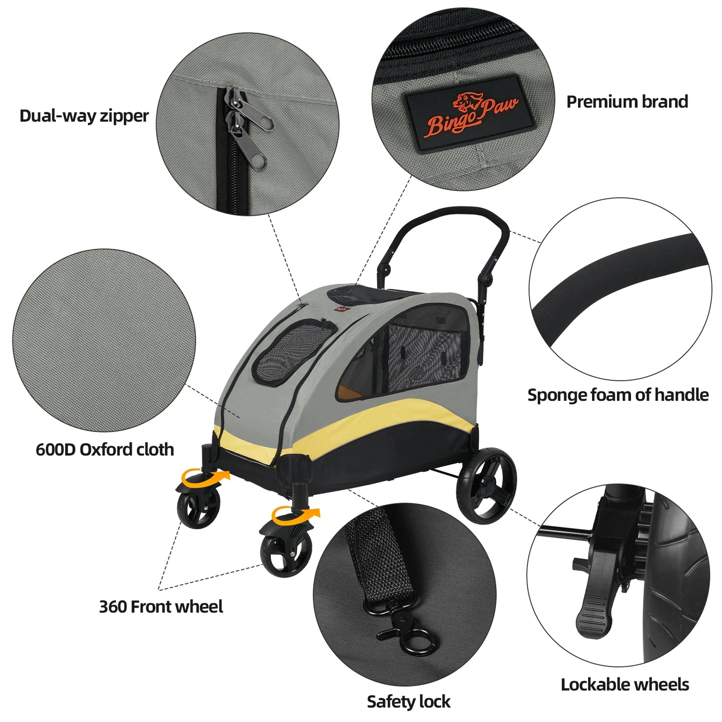 Dog Stroller Pet Jogger