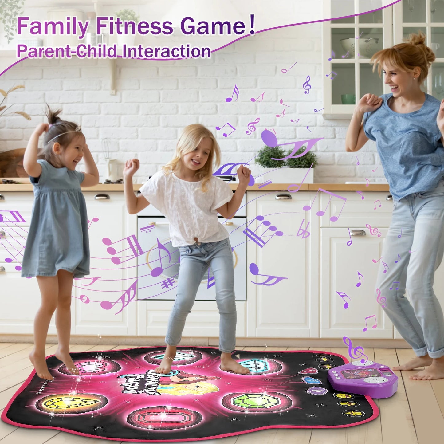 Outdoor Dance Mat 27 Levels for Kids Bluetooth