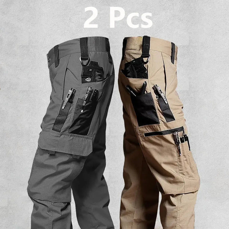 Men's Tactical Casual Cargo Waterproof Trousers