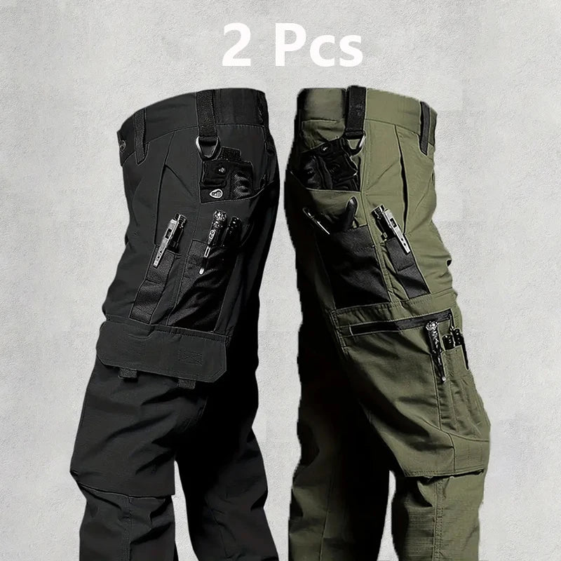 Men's Tactical Casual Cargo Waterproof Trousers
