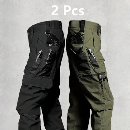 Men's Tactical Casual Cargo Waterproof Trousers