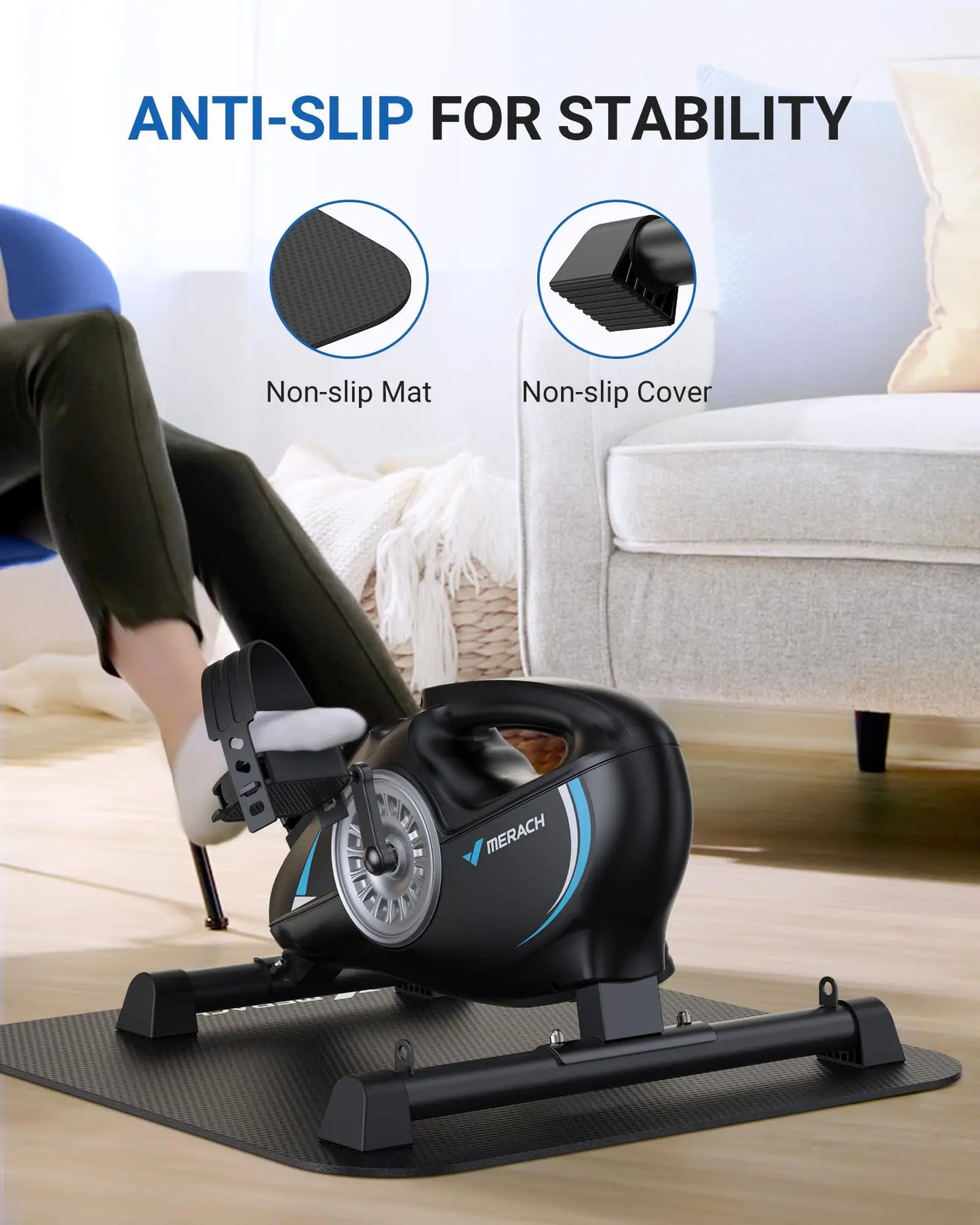 Pedal Exerciser Under Desk Bike