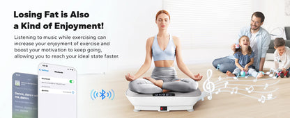 Whole Body Vibration Plate Exercise Machine