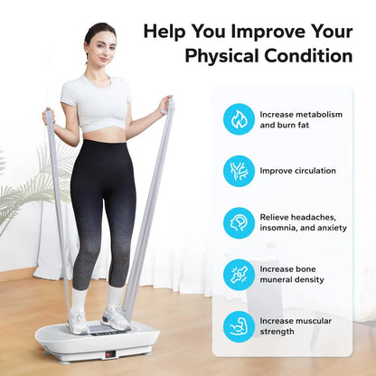 Whole Body Vibration Plate Exercise Machine
