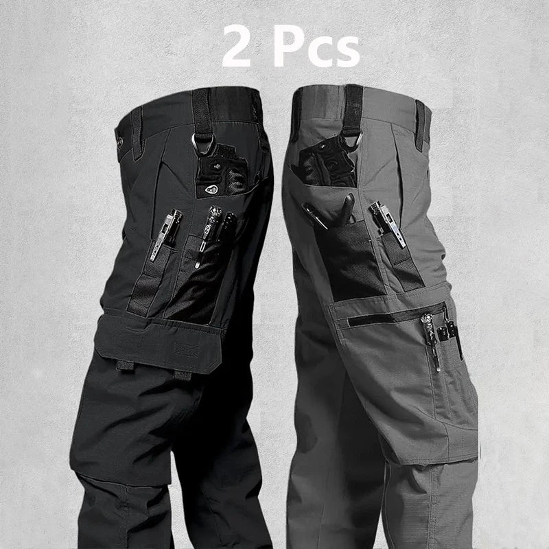 Men's Tactical Casual Cargo Waterproof Trousers
