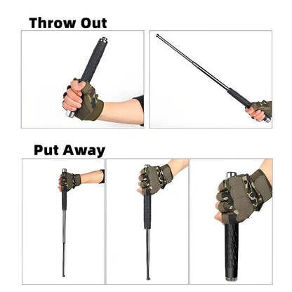 Cane for camping and hiking