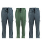 3 Pack Men's Fleece Lined Slim Fit Casual Joggers