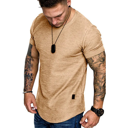 Men's Summer Bodybuilding Sports Running T-Shirt