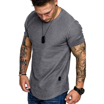 Men's Summer Bodybuilding Sports Running T-Shirt