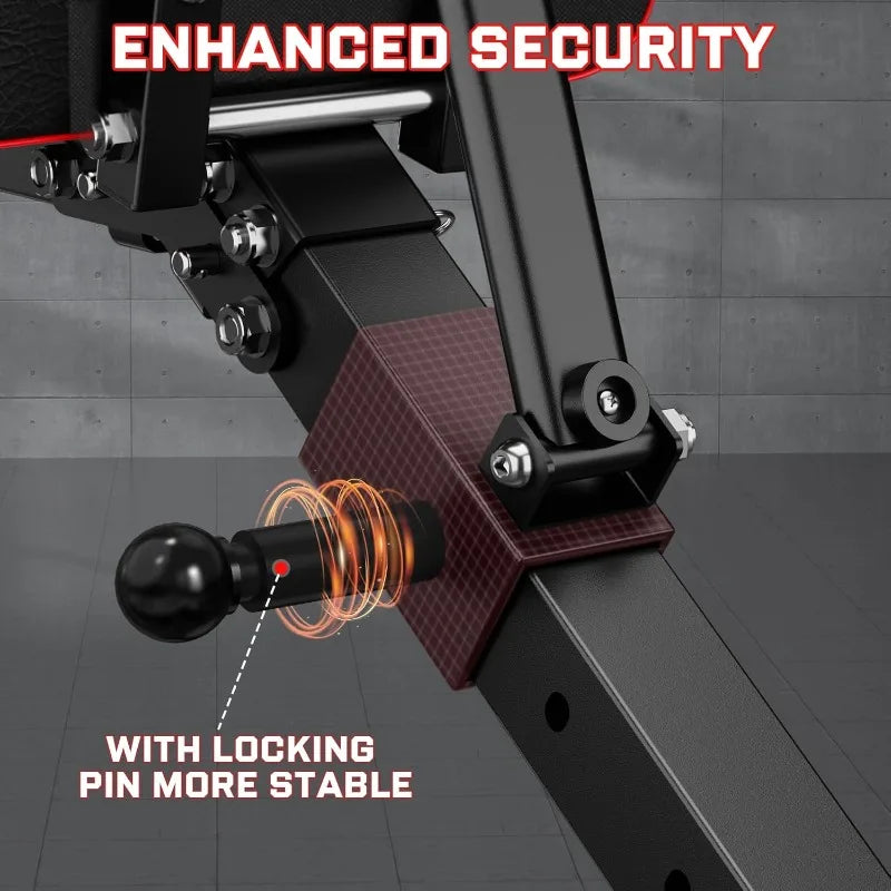 Adjustable Home Workout Bench Press