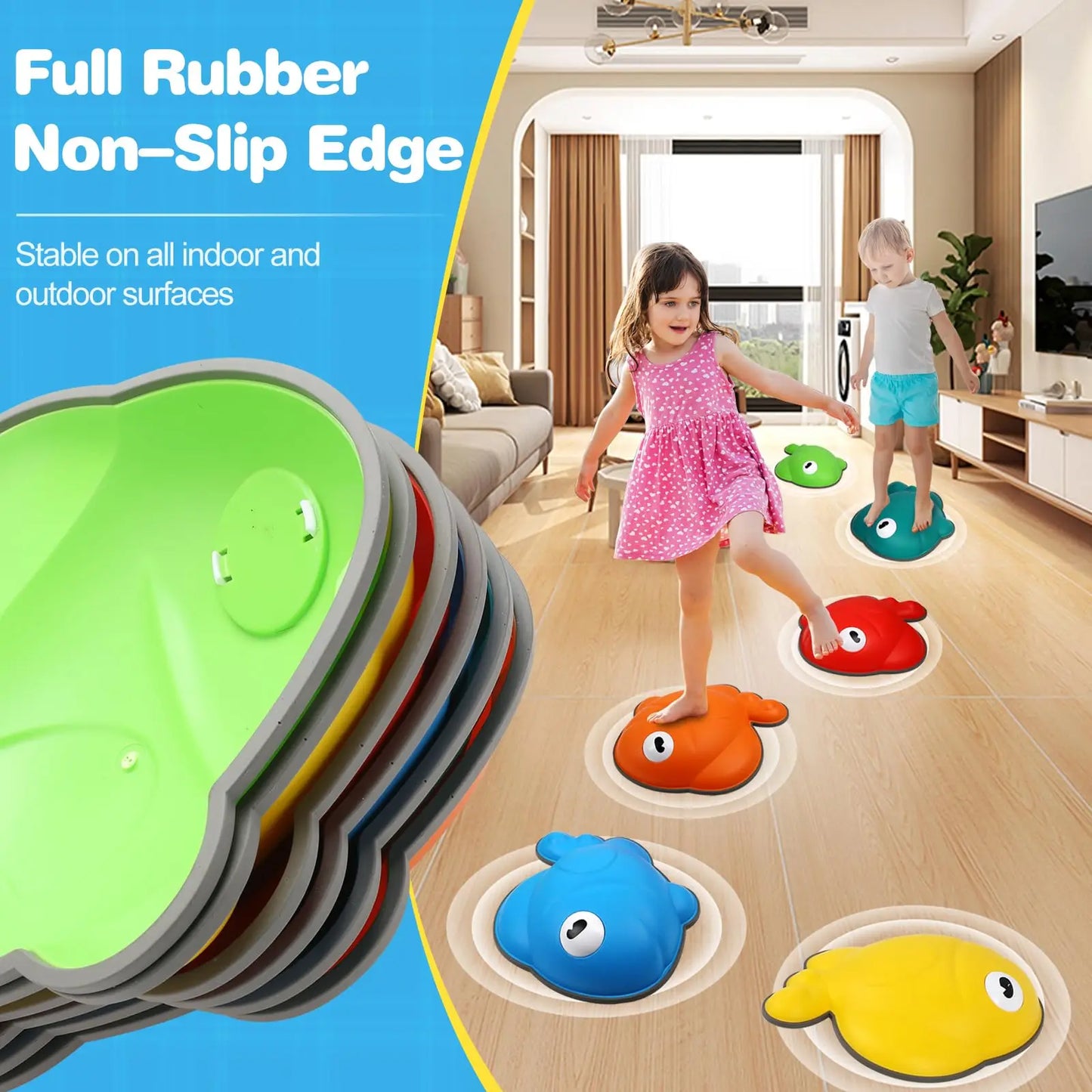Goldfish Balance Stepping Stones Toddler Obstacle