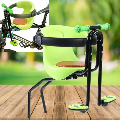 Mountain Bike Child Seat Safety Seat Children Cushioned Cycle Seat Front Mounted Child Bicycle Seat for 8 Months to 4 Years Old