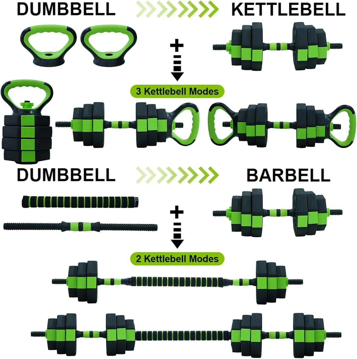 4 in 1 Dumbbell Set