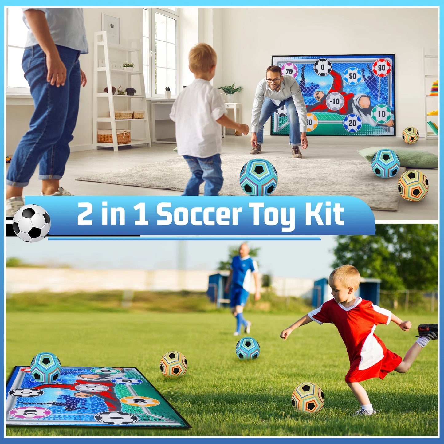 Soccer Ball Game Set for Kids
