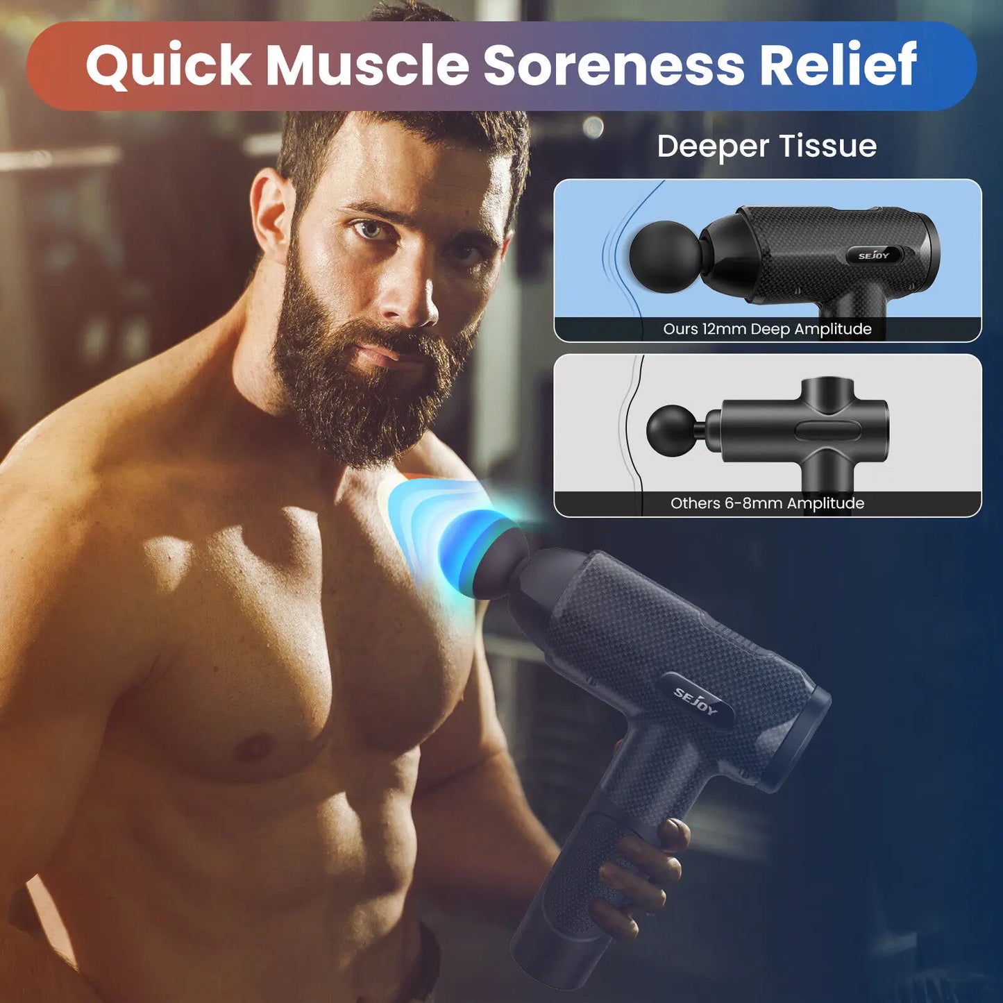 Muscle Vibrating Relax Massage Gun