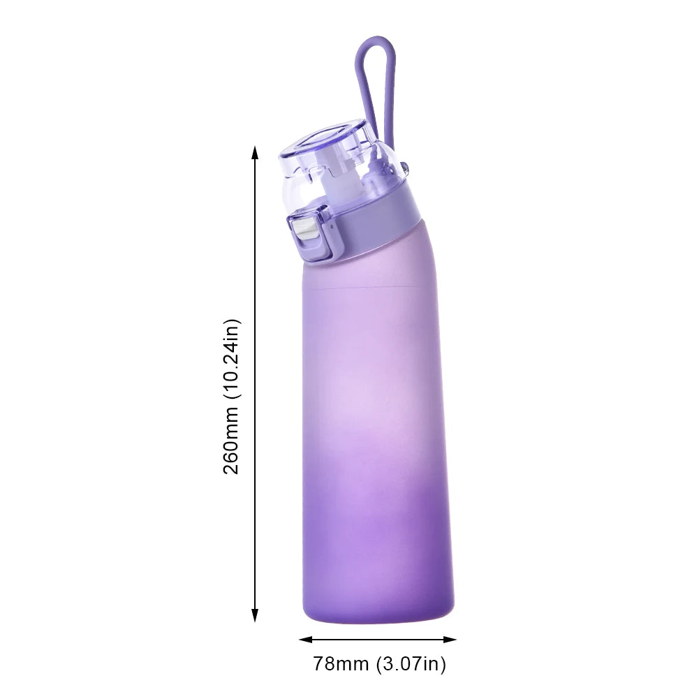 650ML Fragrant Water Bottle with 7 Flavor Pods
