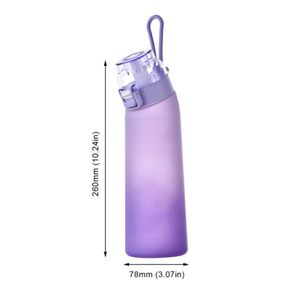 650ML Fragrant Water Bottle with 7 Flavor Pods