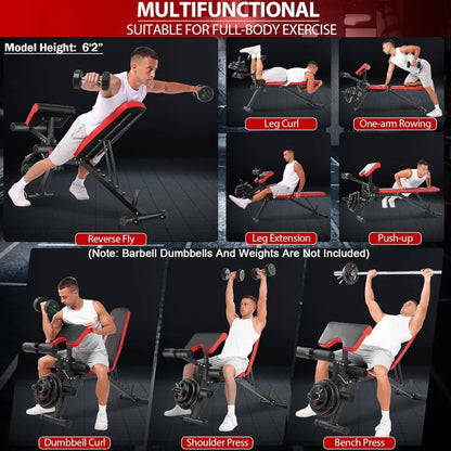 Heavy Duty Workout Adjustable Weight Bench