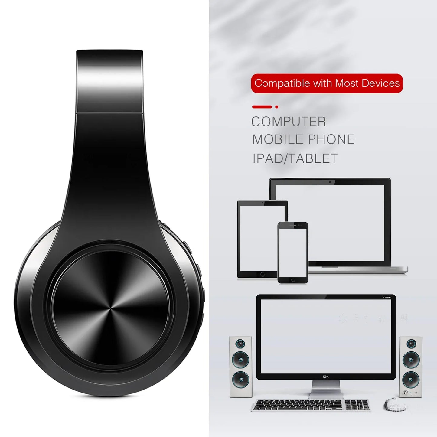 2025 Upgrading Wireless Bluetooth Headphones