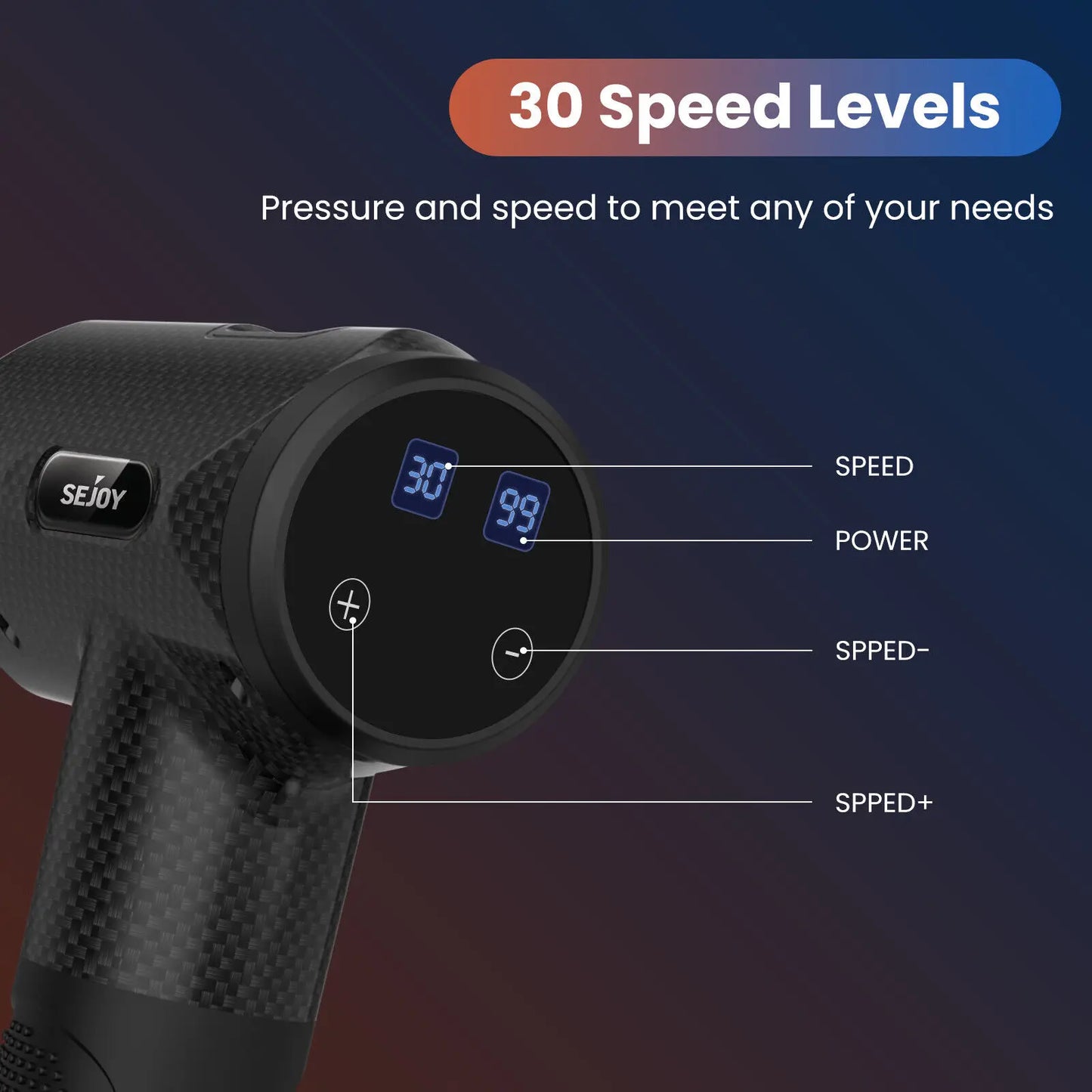 Muscle Vibrating Relax Massage Gun