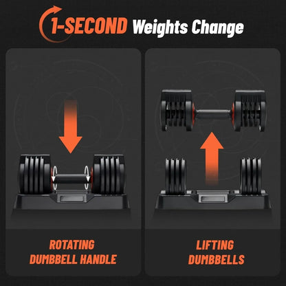 Adjustable Dumbbell Set