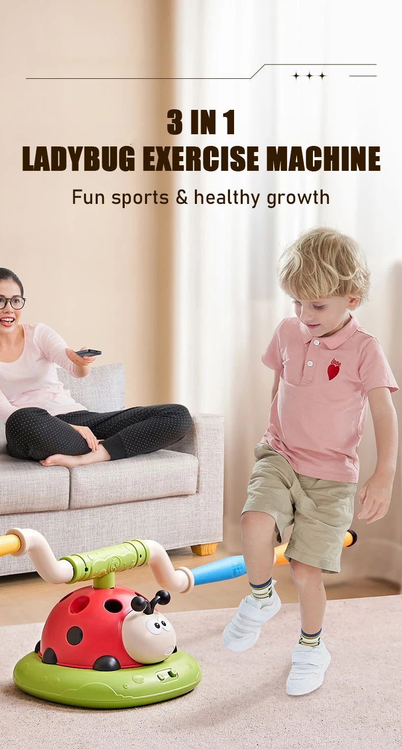 3 in 1 Sports Musical Jump Toss Ring Game