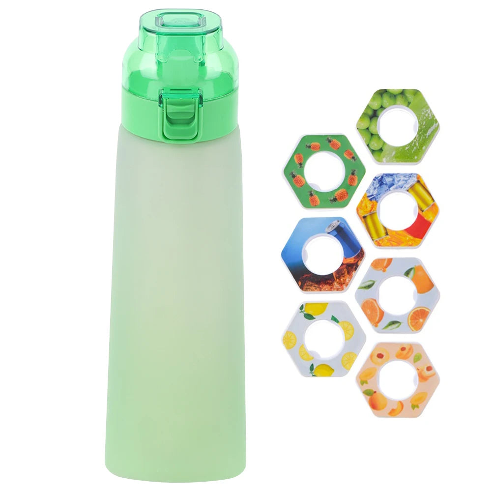 650ML Fragrant Water Bottle with 7 Flavor Pods