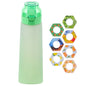 650ML Fragrant Water Bottle with 7 Flavor Pods