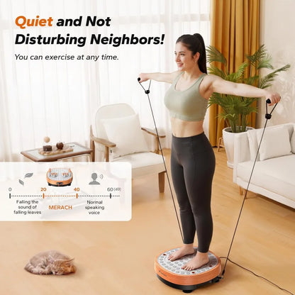 Vibrating exercise machine