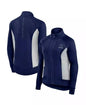 Women's Fitted Full-Zip Gym Track Jacket
