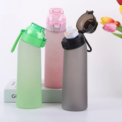650ML Fragrant Water Bottle with 7 Flavor Pods