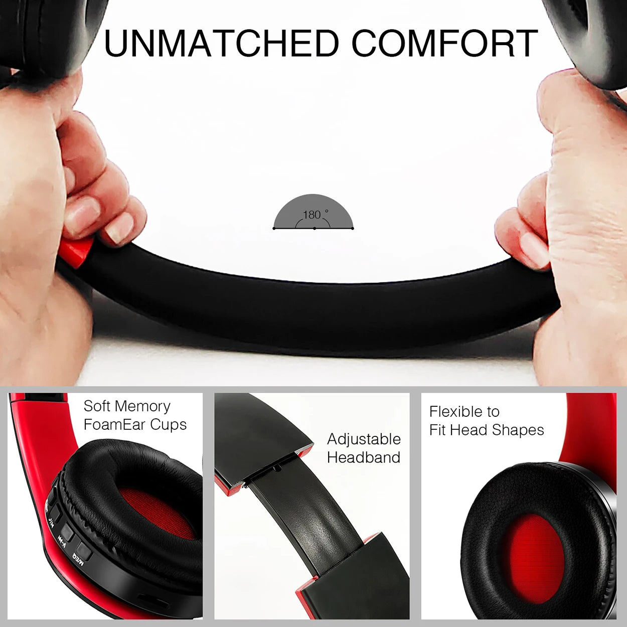 2025 Upgrading Wireless Bluetooth Headphones