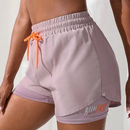 Women Summer Running Gym Shorts