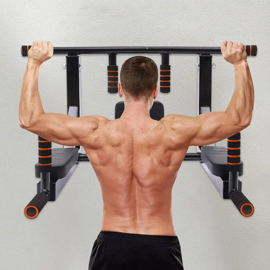 Multi-grip Wall Mount Pull-up Bar