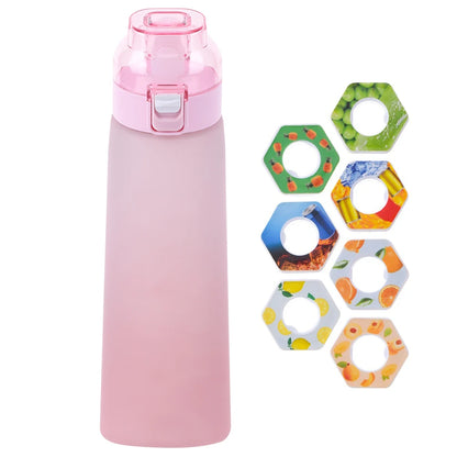 650ML Fragrant Water Bottle with 7 Flavor Pods