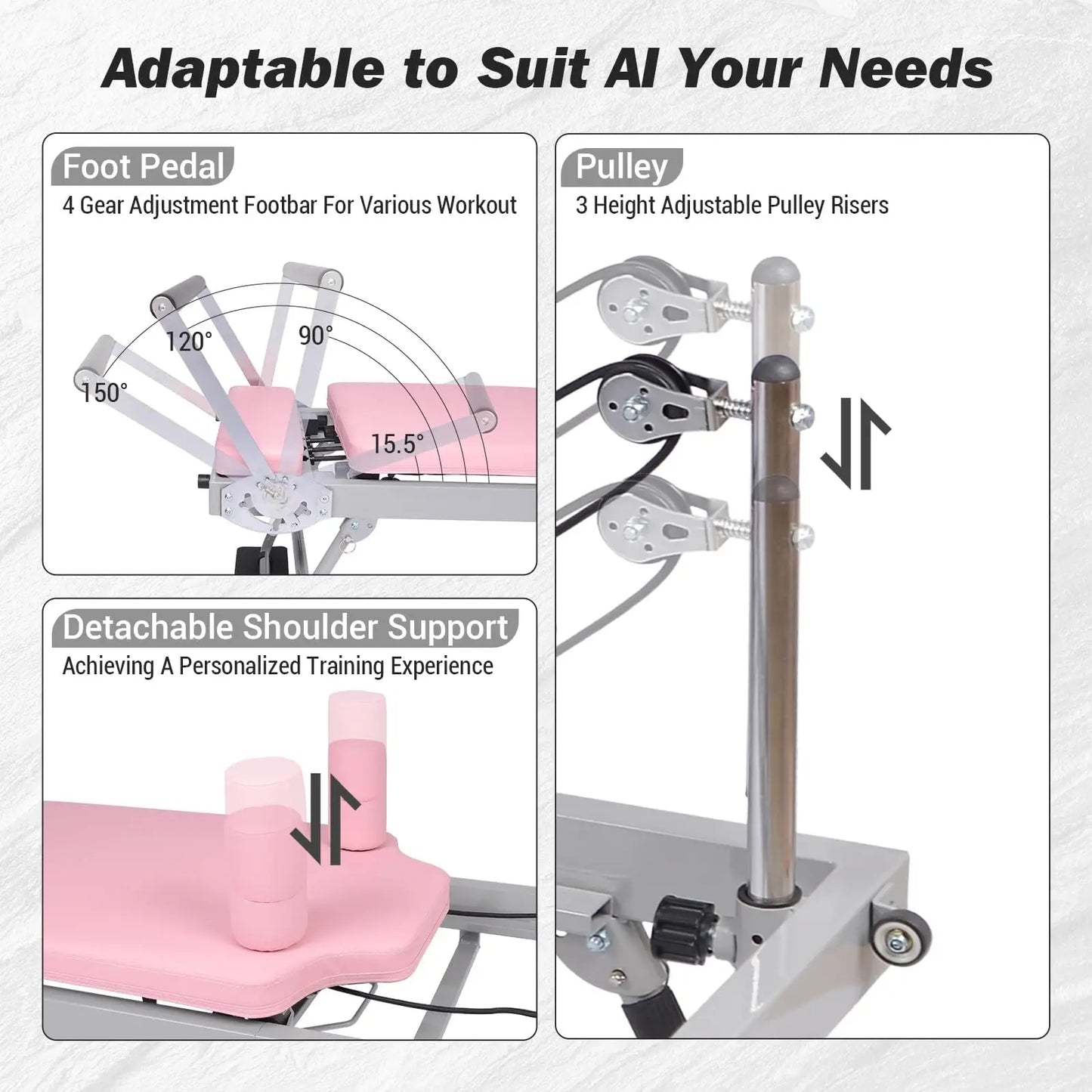 Foldable Pilates Machine