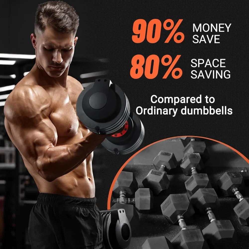 Adjustable Dumbbell Set