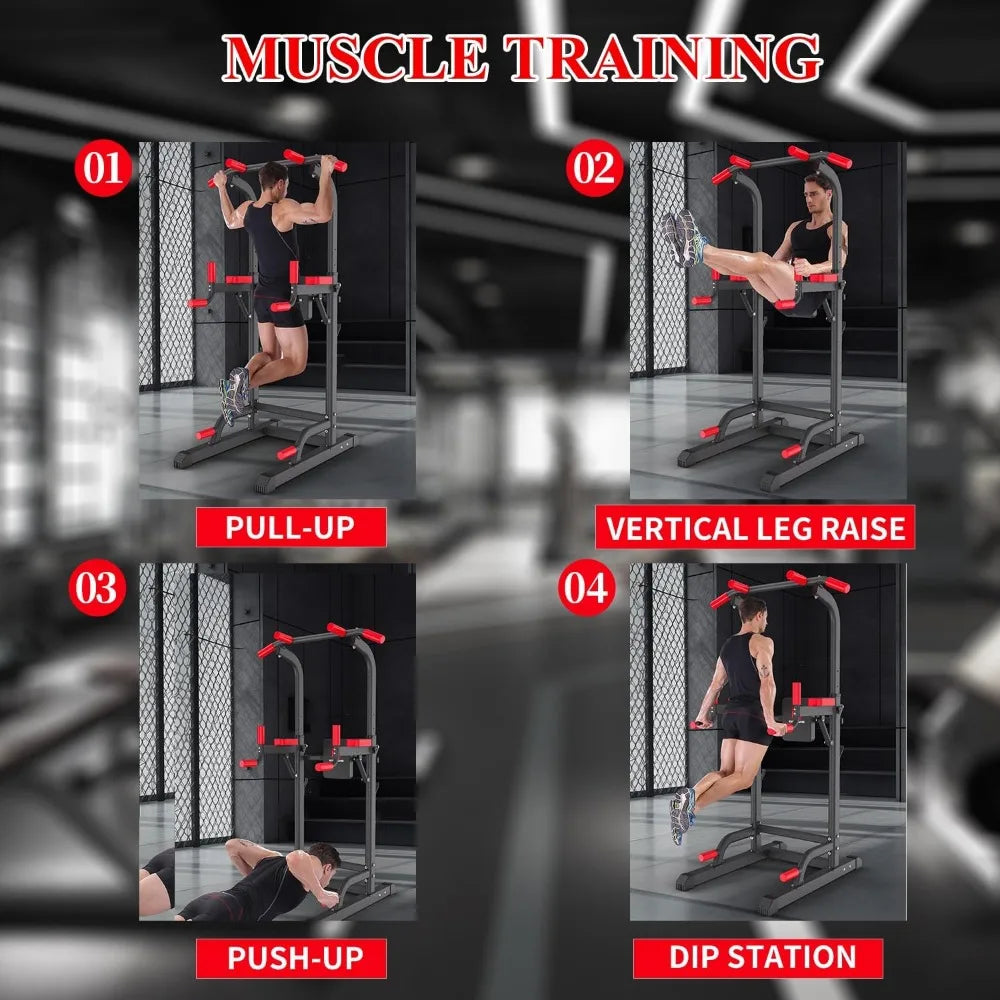 Power Tower Multi-Function Pull-Up Gym