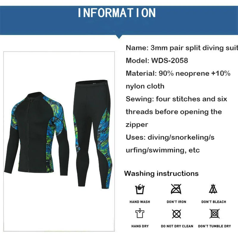 Water Sports Long Sleeve Swimsuit