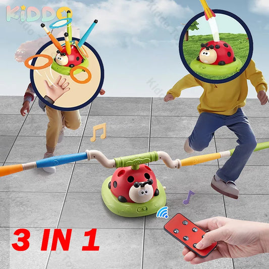3 in 1 Sports Musical Jump Toss Ring Game