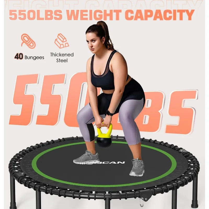 48" Fitness Foldable Mini Trampoline